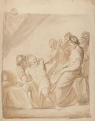 Samson überwältigt